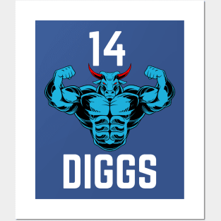 Buffalo Bills Diggs Posters and Art